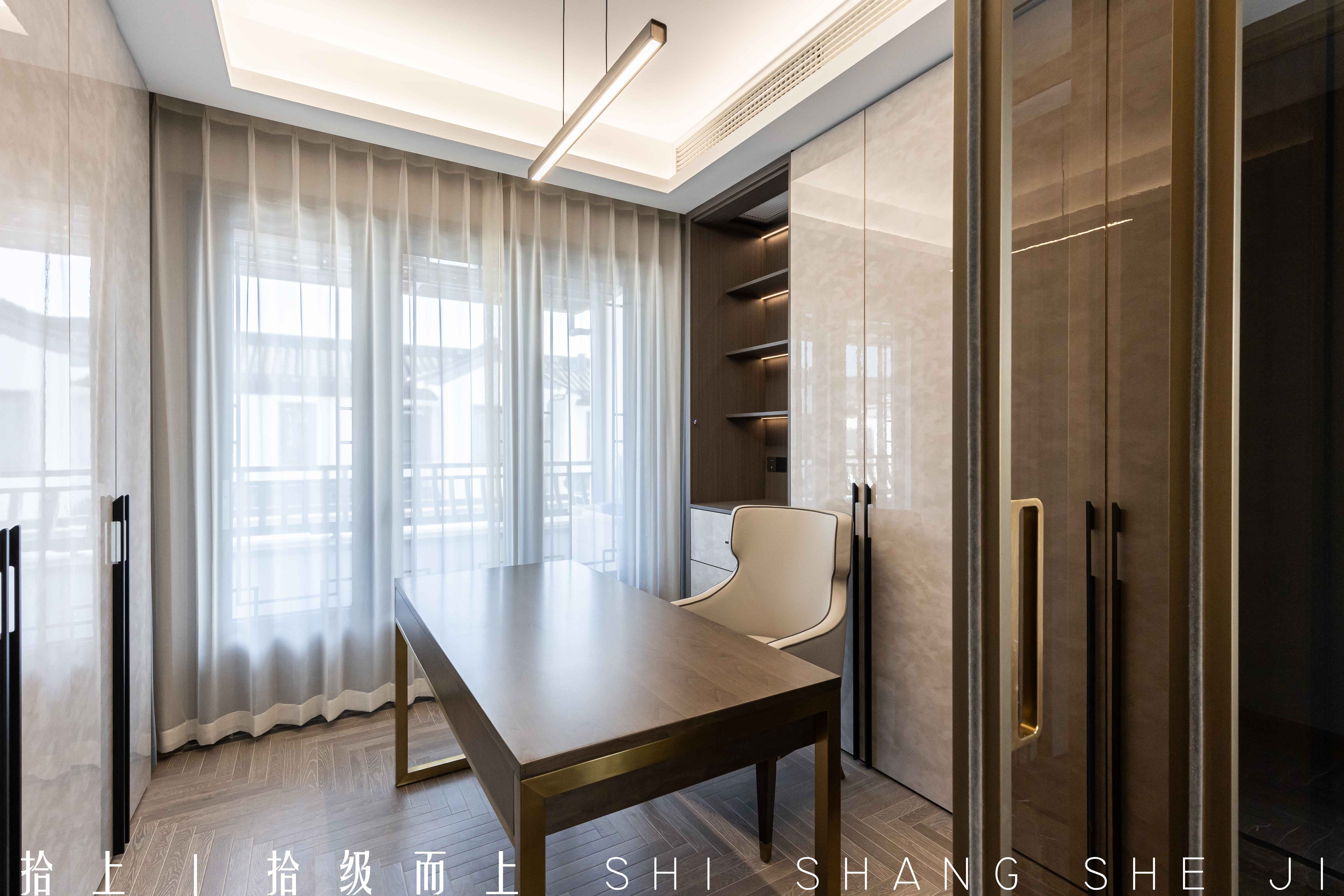 古今交融中式别墅设计丨拾上装饰-87