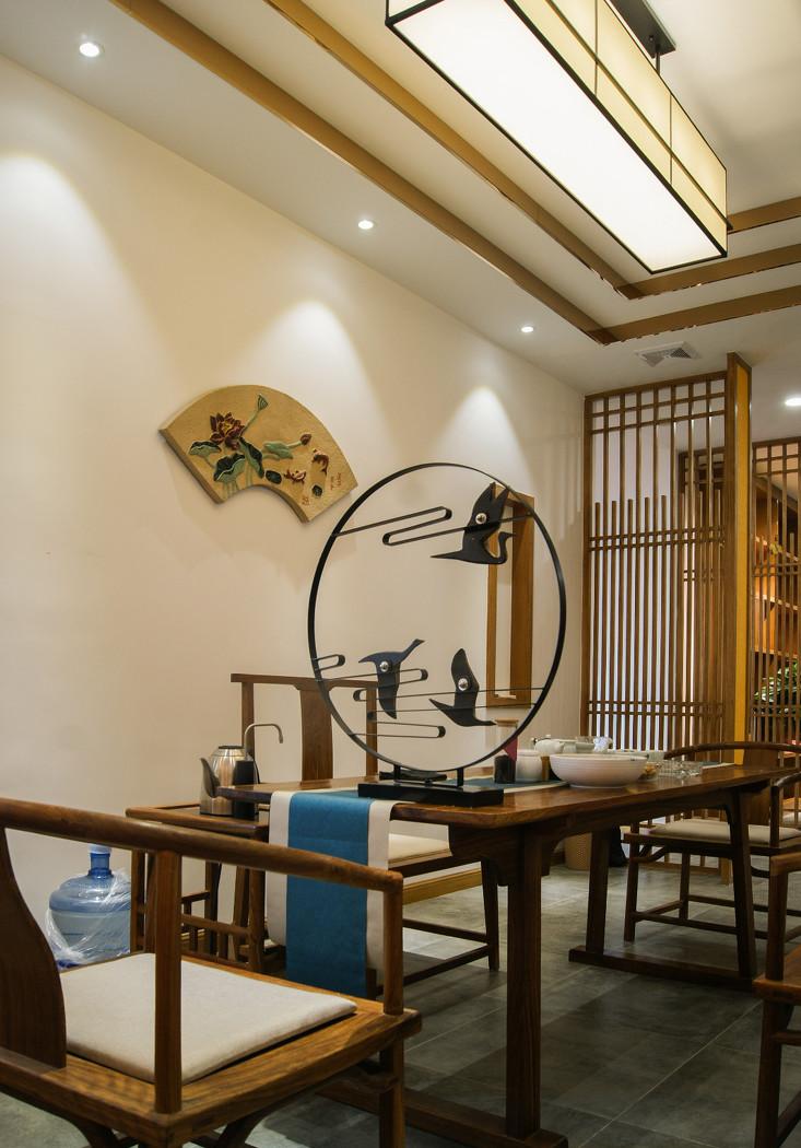 茶香四溢的六角窗山居空间-2