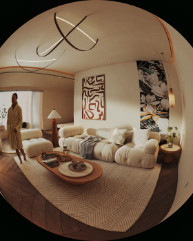 汽车旅馆房间设计与可视化