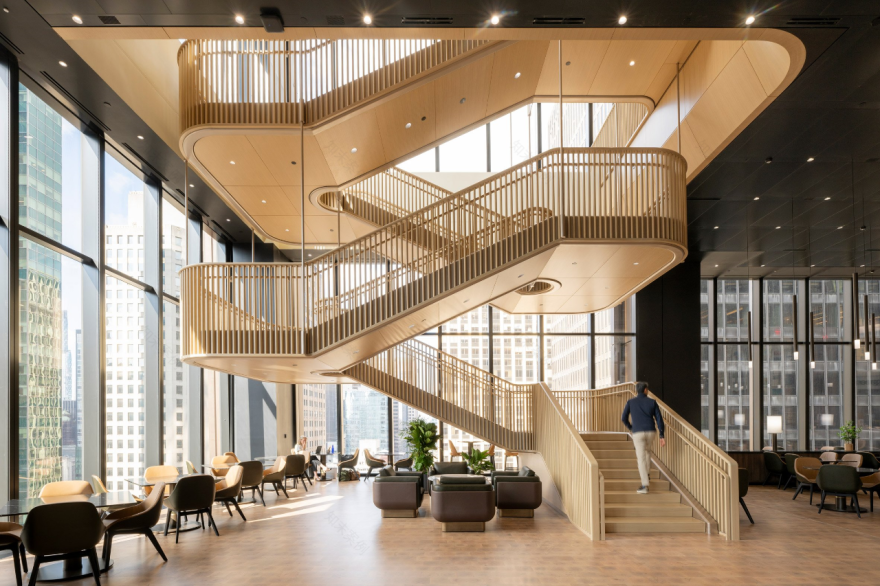摩根大通全球总部大楼丨美国纽约丨福斯特建筑事务所(建筑),Gensler(室内)-53