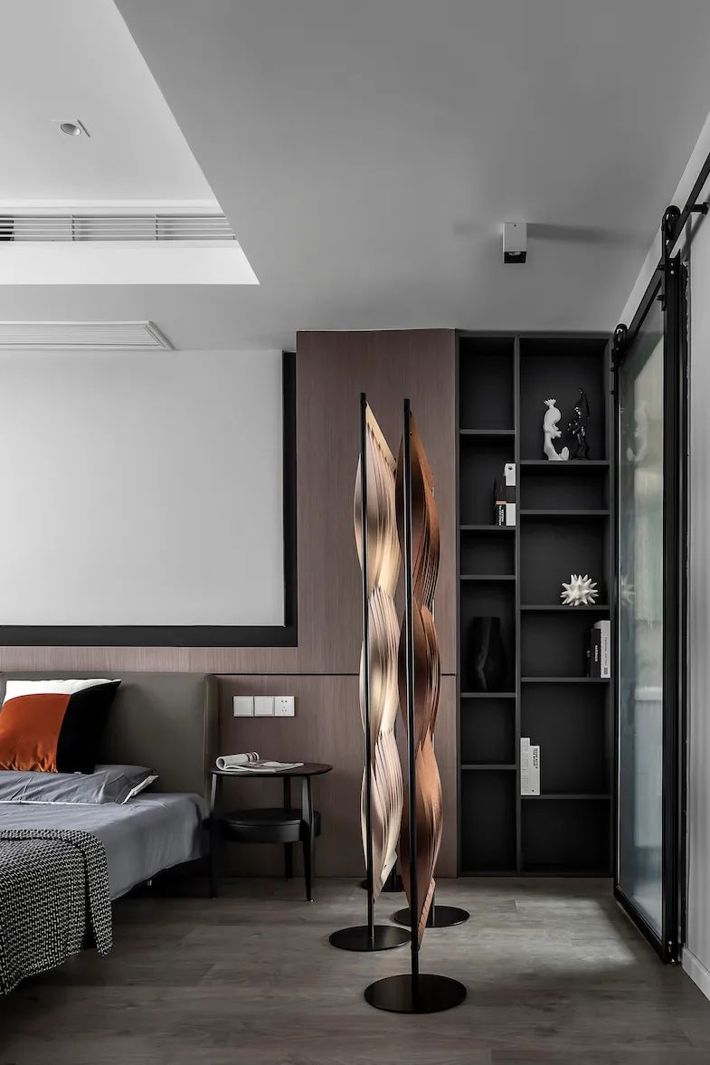 三十度灰，线条叠绘的高级空间 | 皋邸设计-19