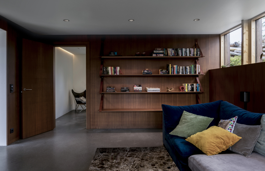 斯德哥尔摩乡村有机景观中的清晰几何建筑-35