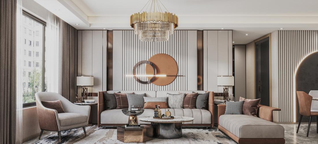 
旭辉雍禾府130平设计案例 -1