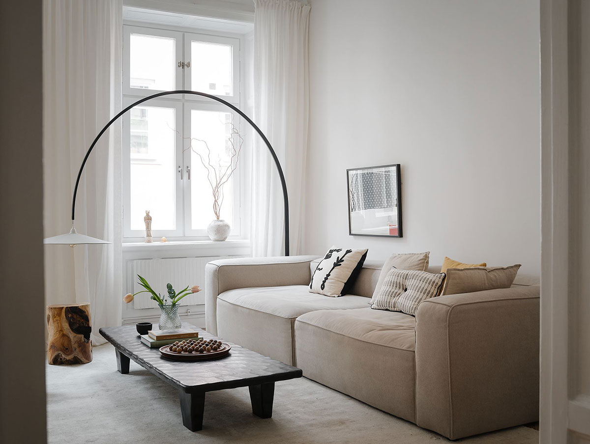 斯德哥尔摩极简主义公寓设计-5