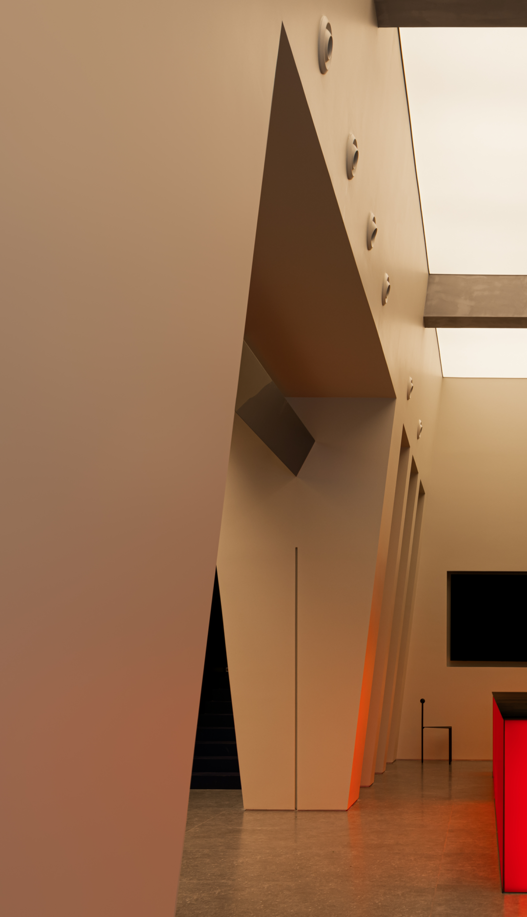 光之峡谷本杰明摩尔涂料展厅丨中国惠州丨质感建筑设计-50