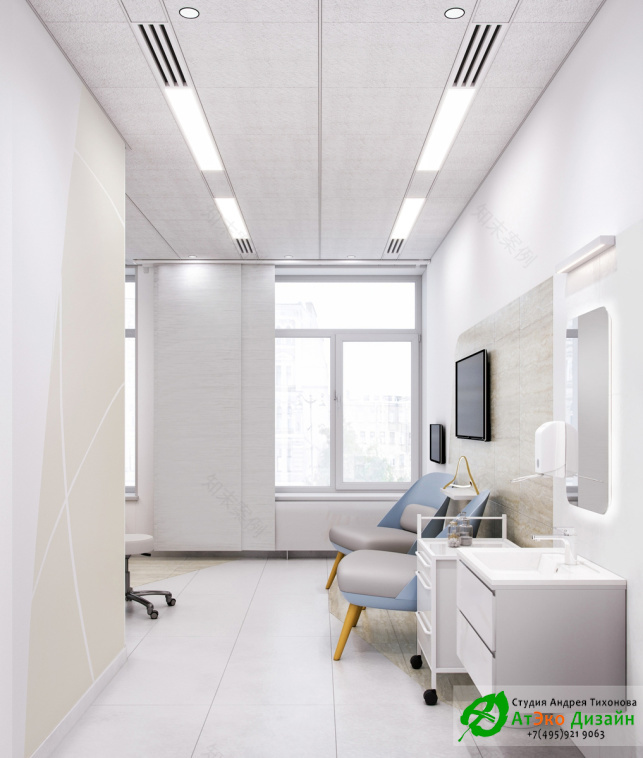 “Счастливый взгляд” 眼科诊所设计项目丨俄罗斯圣彼得堡-22