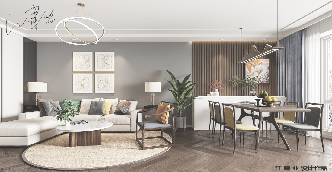 江建业简约平层家-19