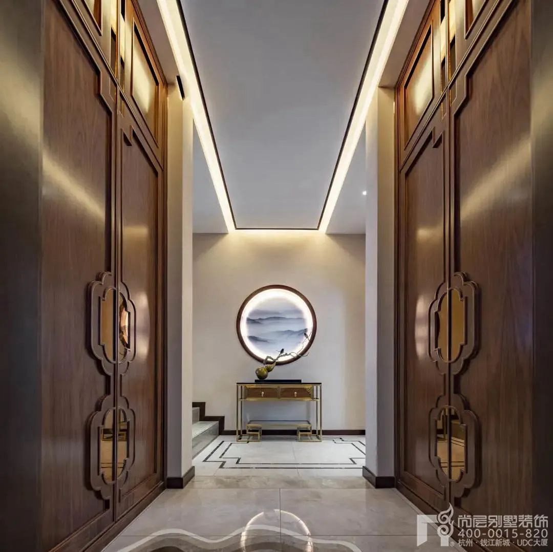 新中式别墅设计丨尚层别墅装饰-19