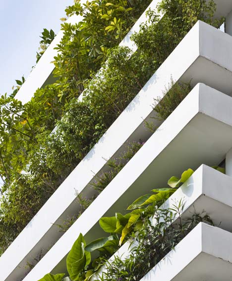 Stacking Green house covered in plants by Vo Trong Nghia - Dezeen-4