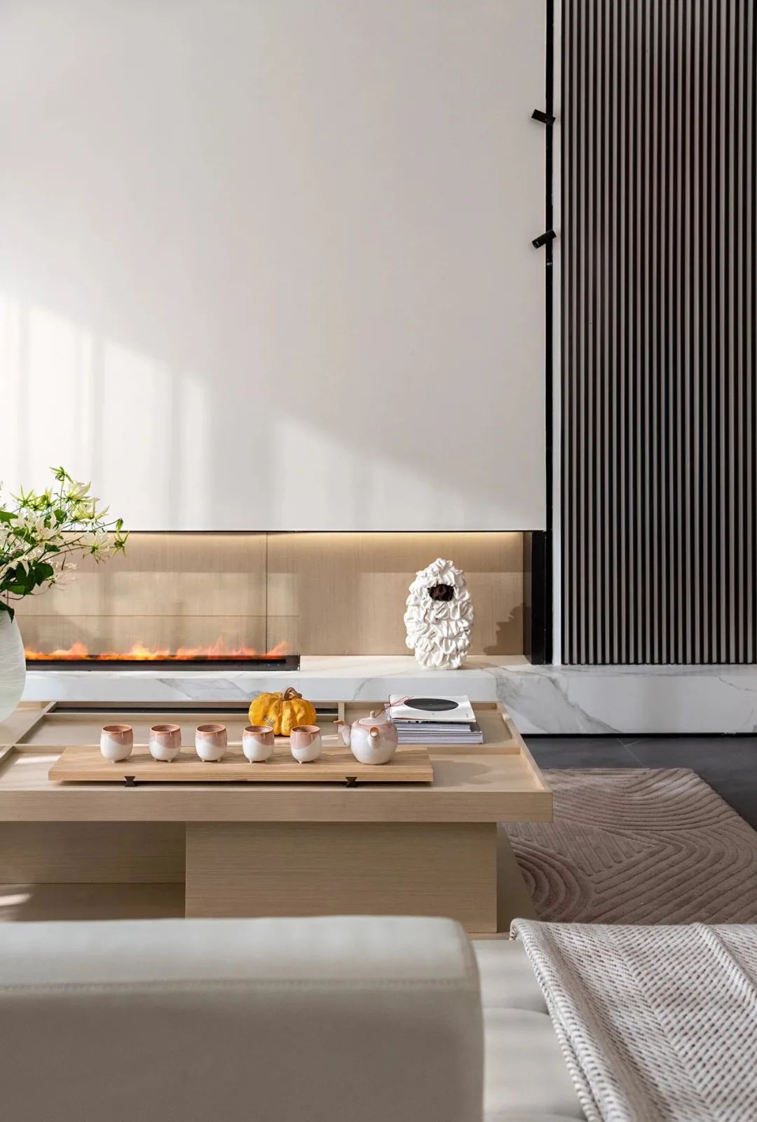 日式和风+潮玩元素，自由形态的空间之美 | 伶居设计-24