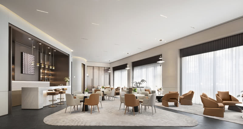 深圳·和荣西湾家园营销中心软装丨中国深圳丨深圳市伊派室内设计有限公司-17