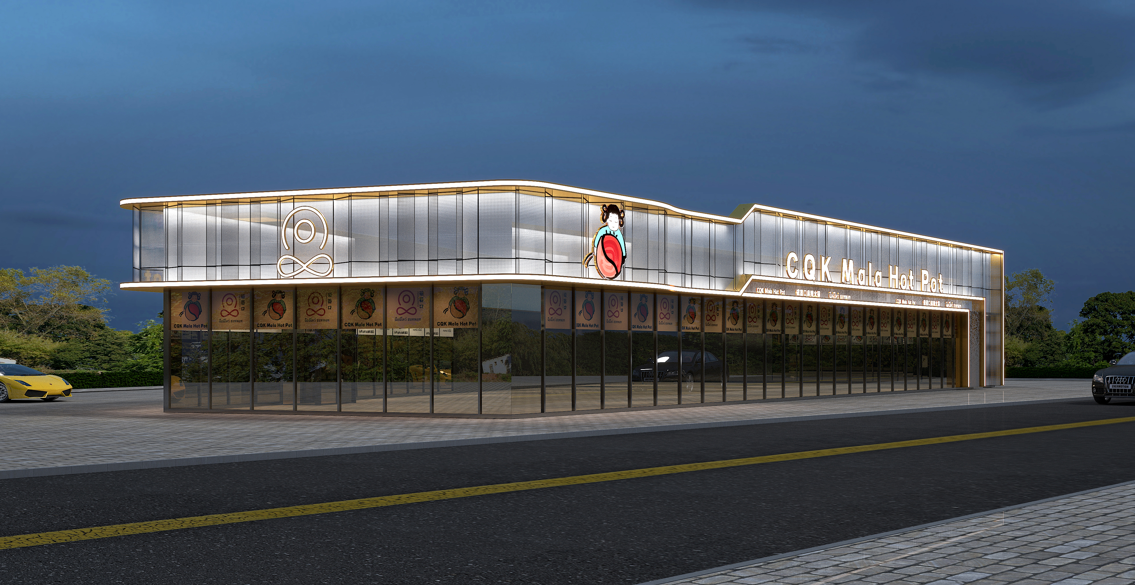 泰国瓷器口三店设计丨河南天恒建筑装饰工程有限公司-20