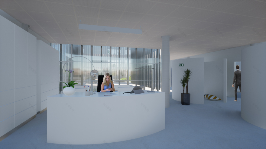 都市绿洲·零能耗办公空间设计-15