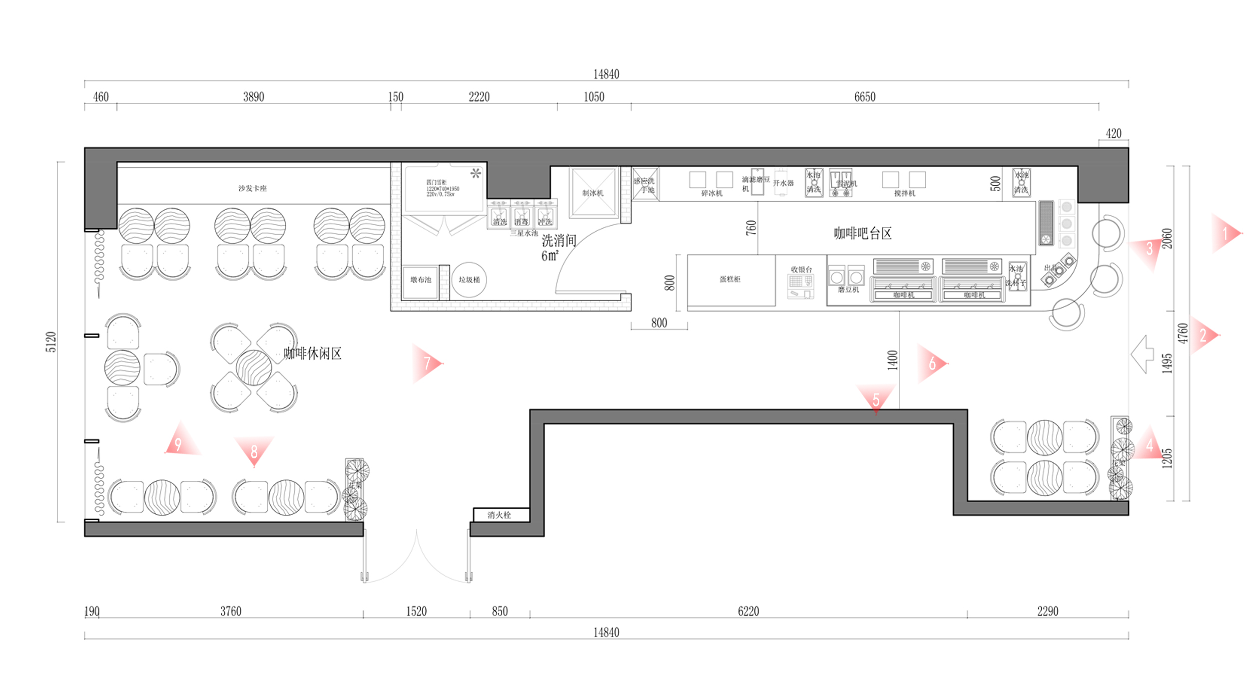 皇家猫屎一号咖啡丨中国北京丨孙金甄（北京）室内建筑设计有限公司-17