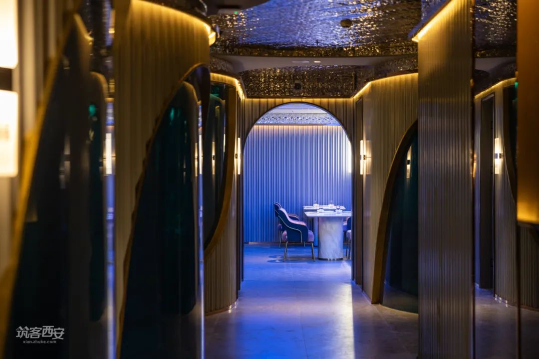 圣音乐餐厅 | 梦幻海洋风,打造大学生心中的琉璃乐园-51