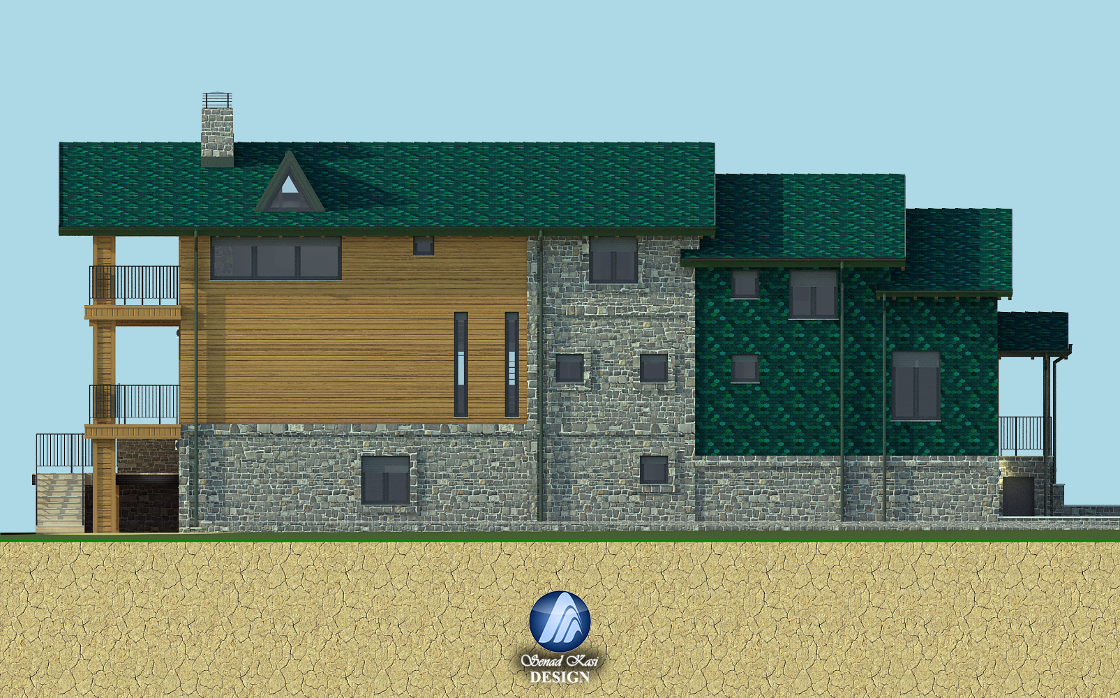 Villa Design Mountain Style - Brezovica-10