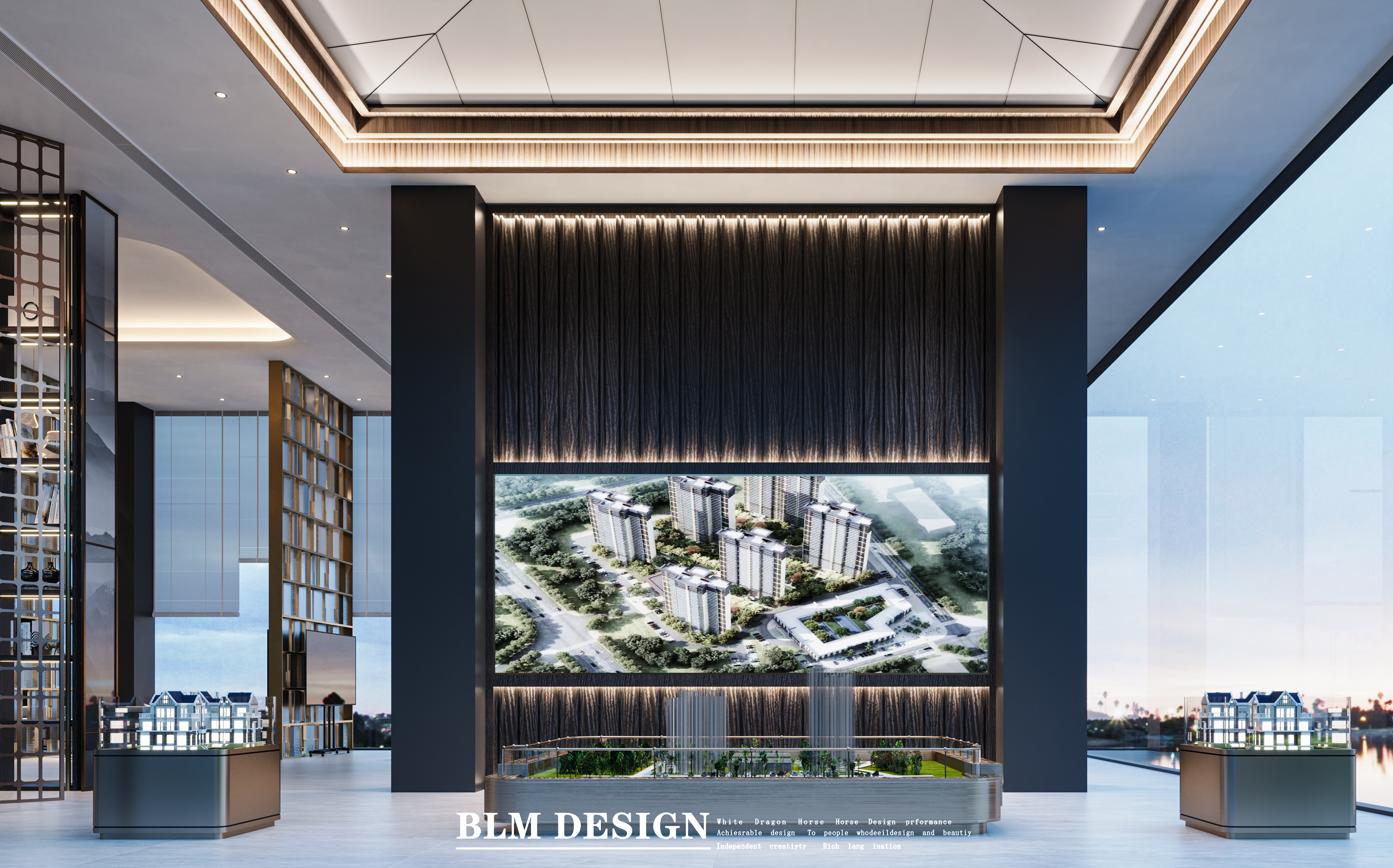 售楼处效果图案例-7