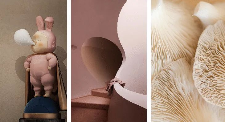 顺德涂料展厅 | 云朵上的女孩,梦幻空间-33