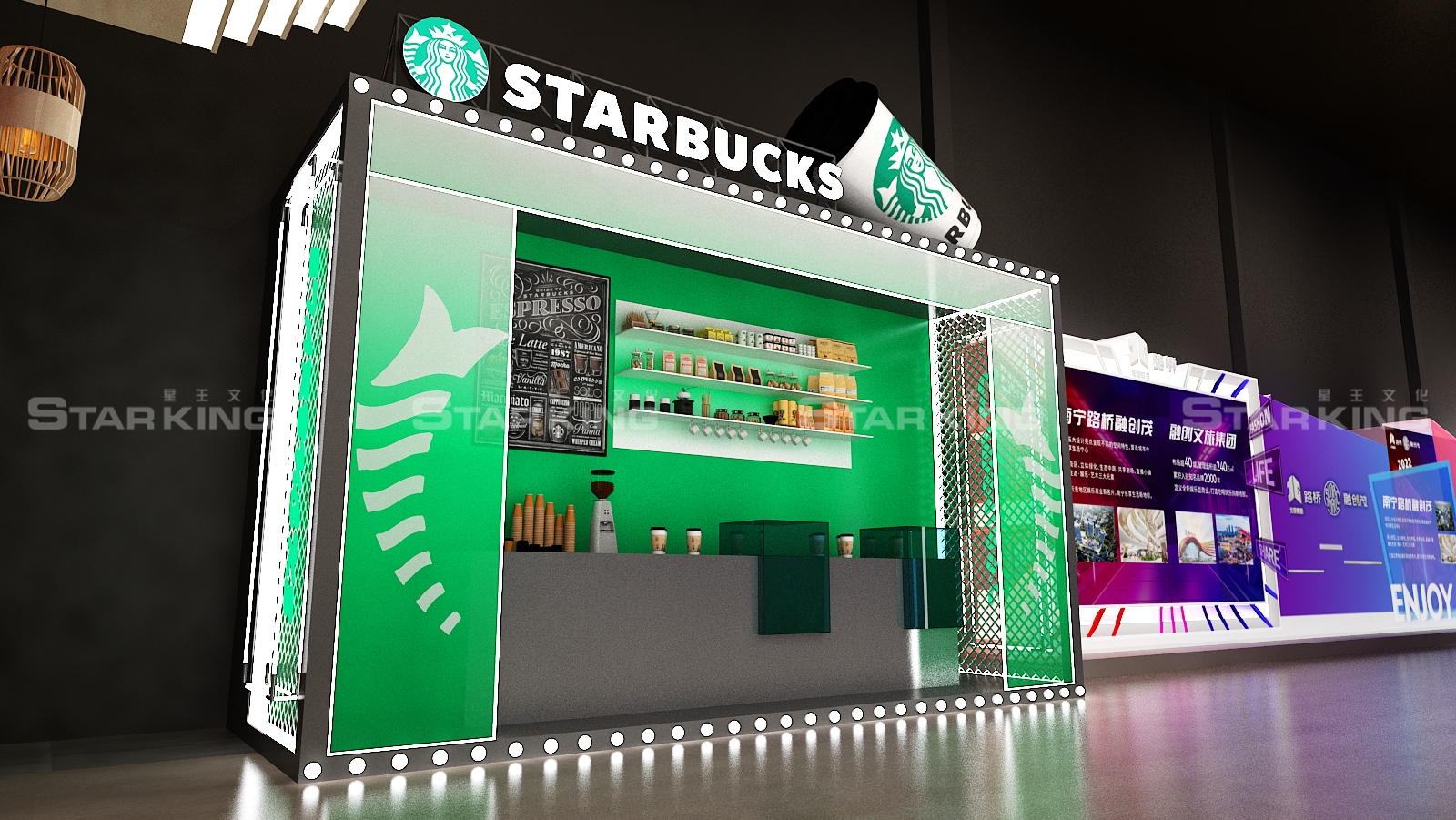 广西文化招商发布会【舞美设计，外场布置】-21