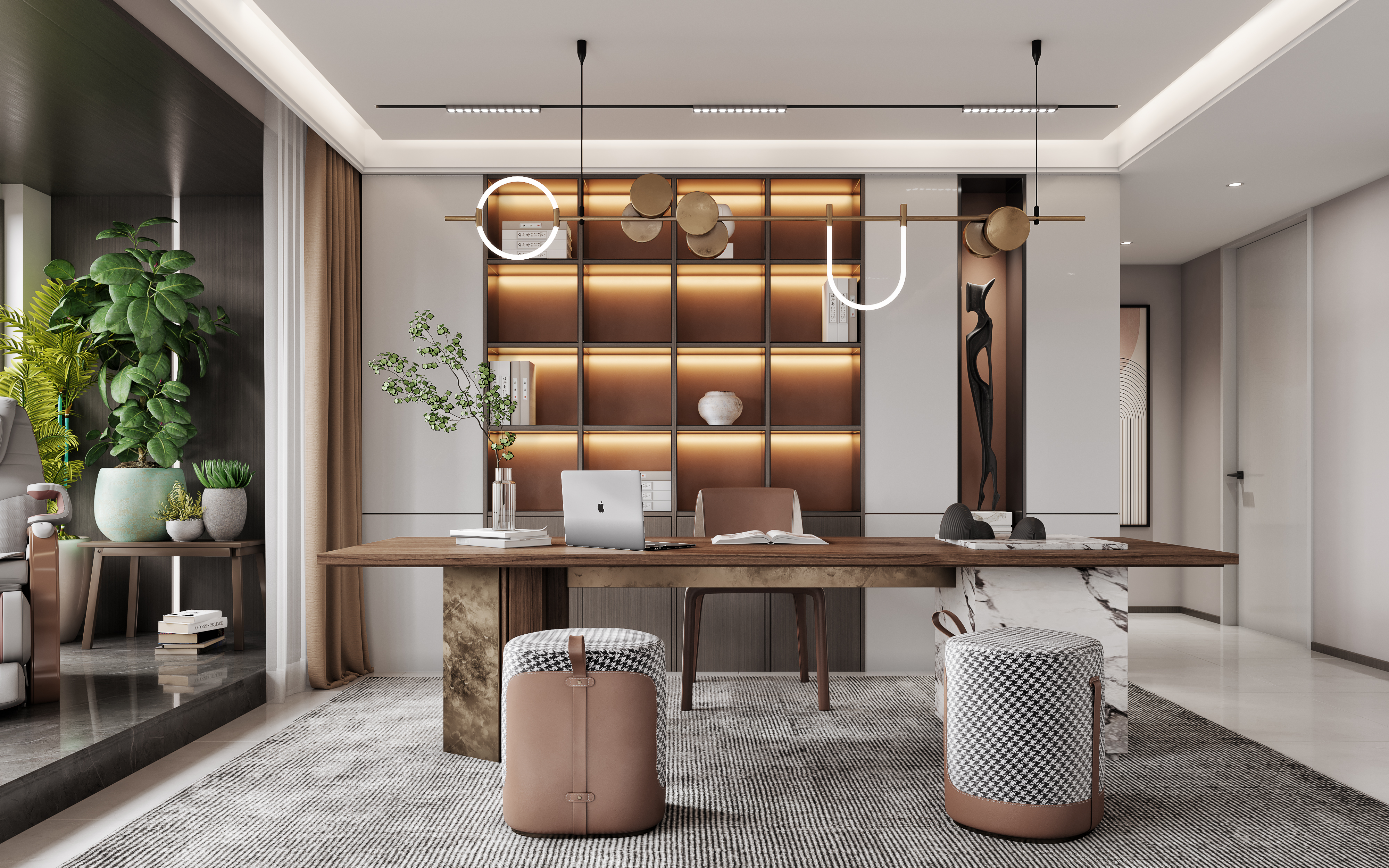 现代简约公寓设计-3