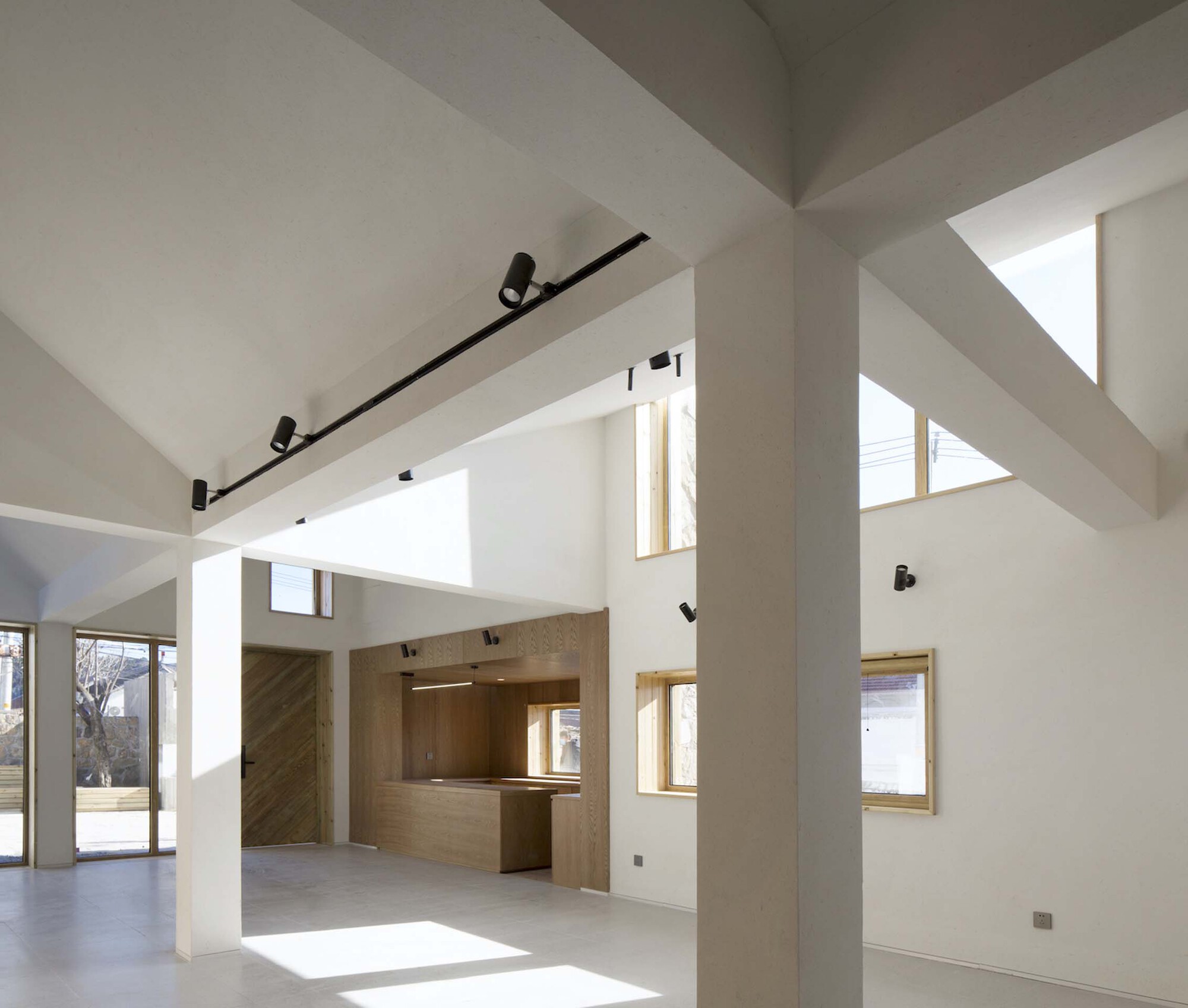 折叠式屋顶庭院住宅丨中国北京丨MAT Office-51