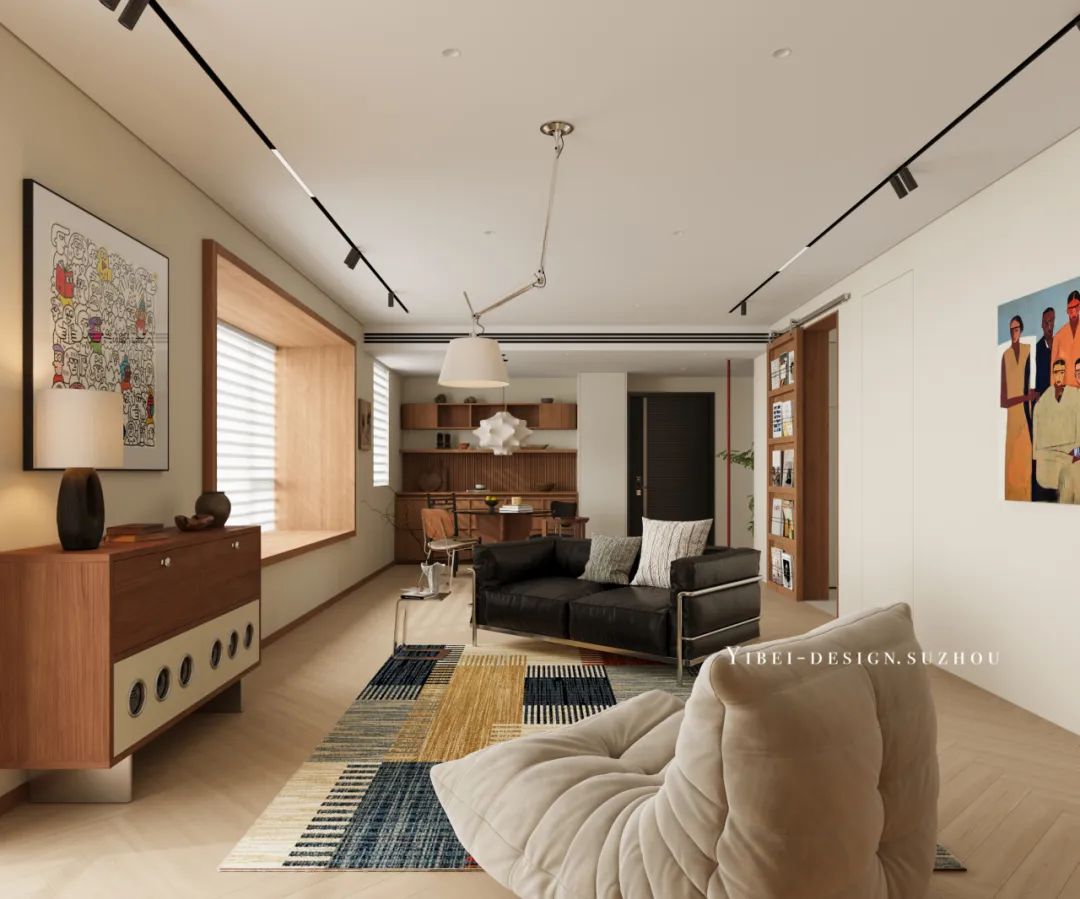 空间通透感与浪漫感兼得之道 家装设计丨YIBEI DESIGN SUZHOU-5