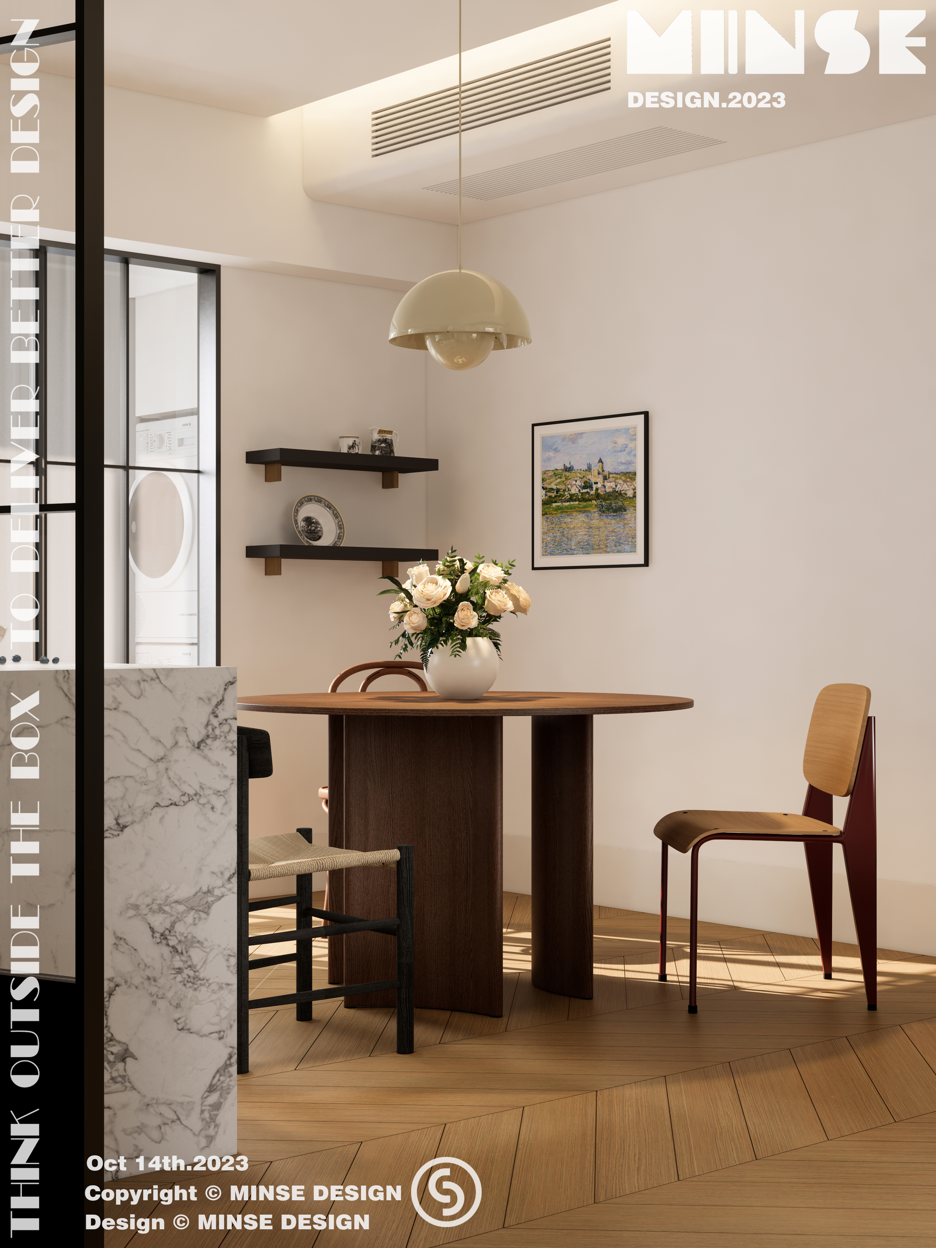 居住空间全案设计丨中国萍乡丨杭州民舍制作空间设计工作室-13