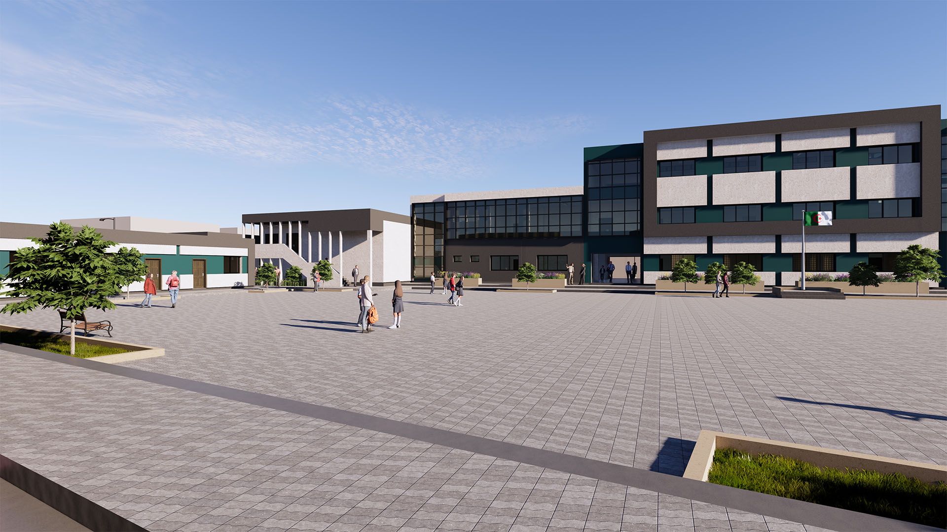 Middle School Complex in S.B, Saida-5