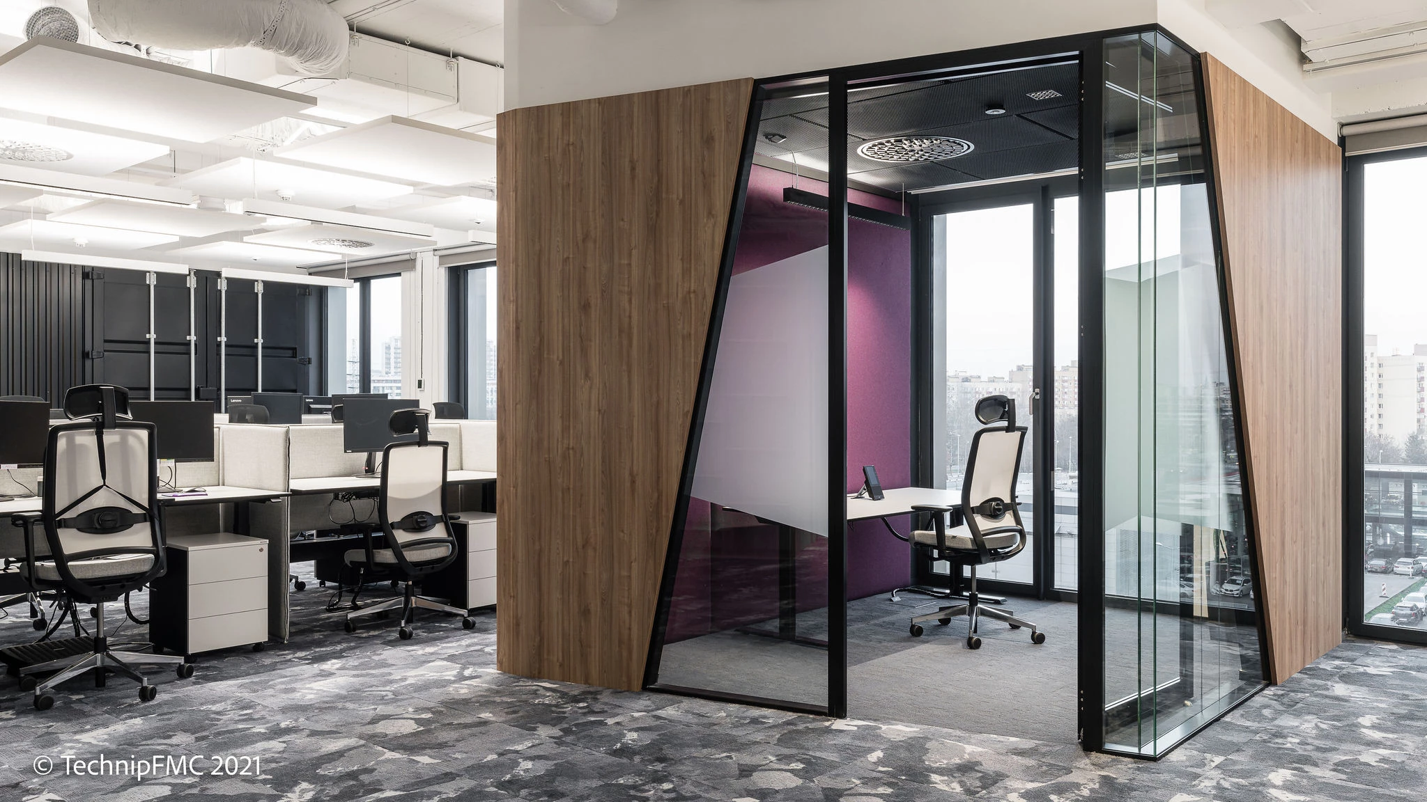 Technip FMC 水下世界办公室丨波兰克拉科夫丨The Design Group-51
