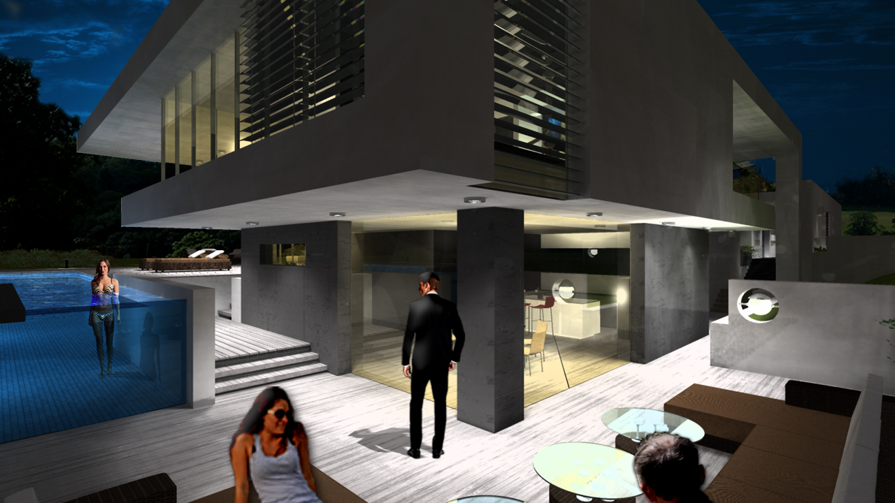 古格希尔豪斯 | 极简主义豪华别墅设计-15