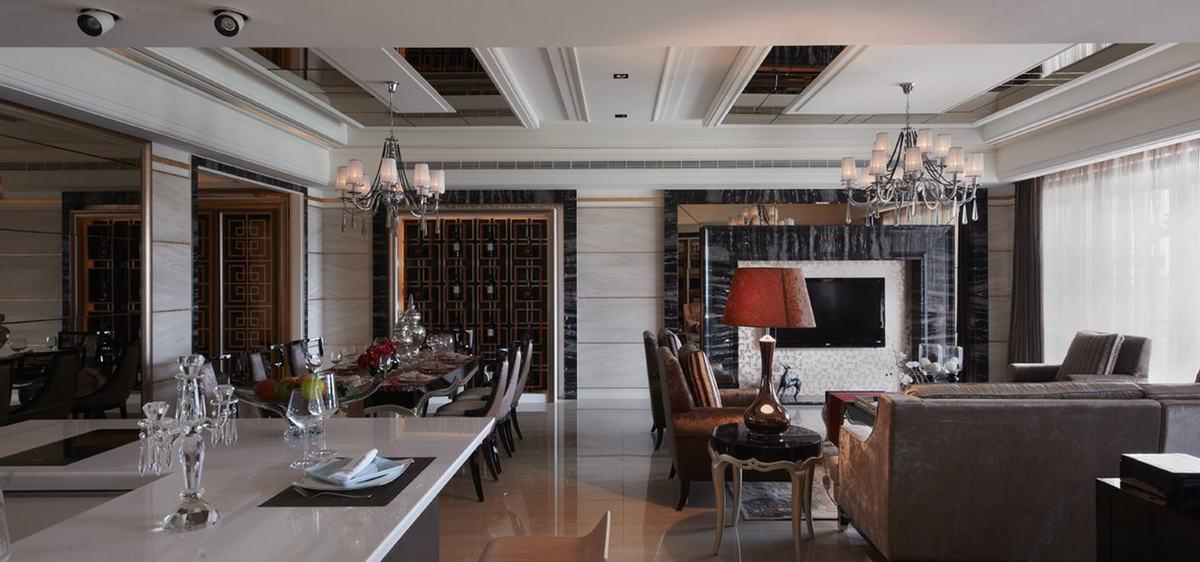 新东方风格豪宅设计,融合中西元素-10