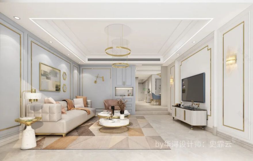 华浔品味五套理想家居设计案例丨中国广州丨华浔品味装饰广州公司-8