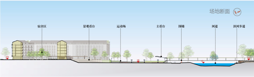 西区新城高级中学丨中国扬州丨华造设计-23
