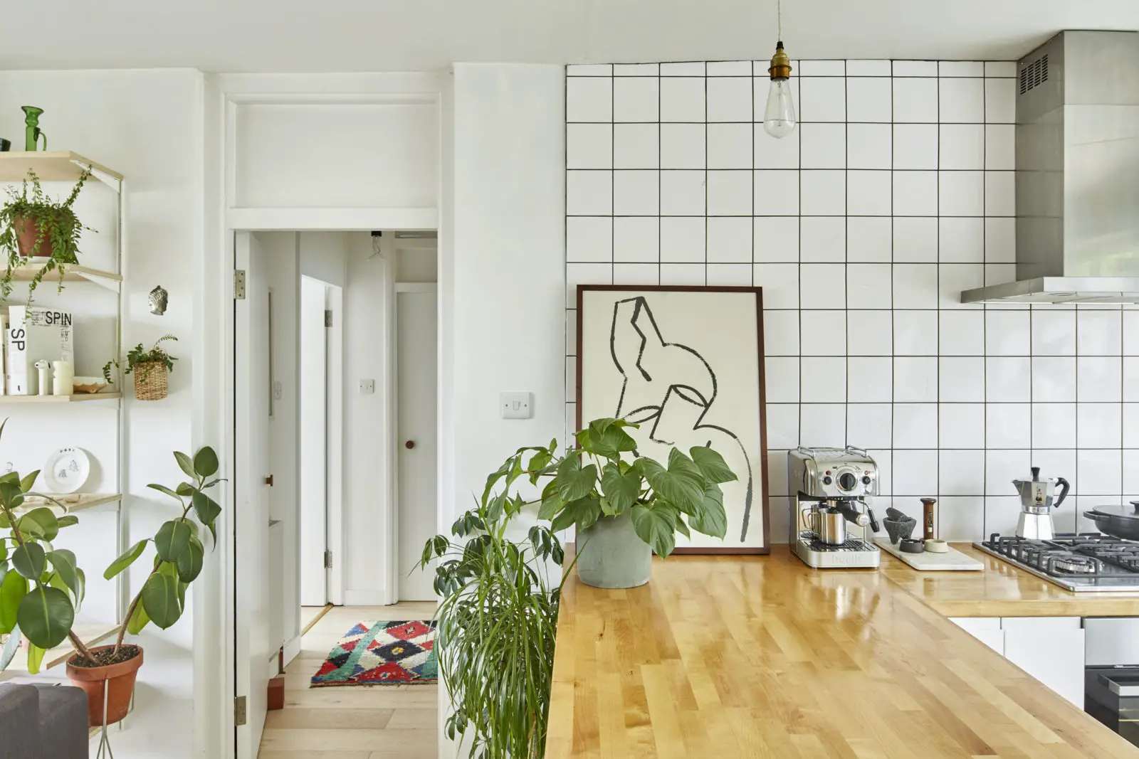 伦敦南部自然风公寓 | 开放式厨房，私人绿意花园-9