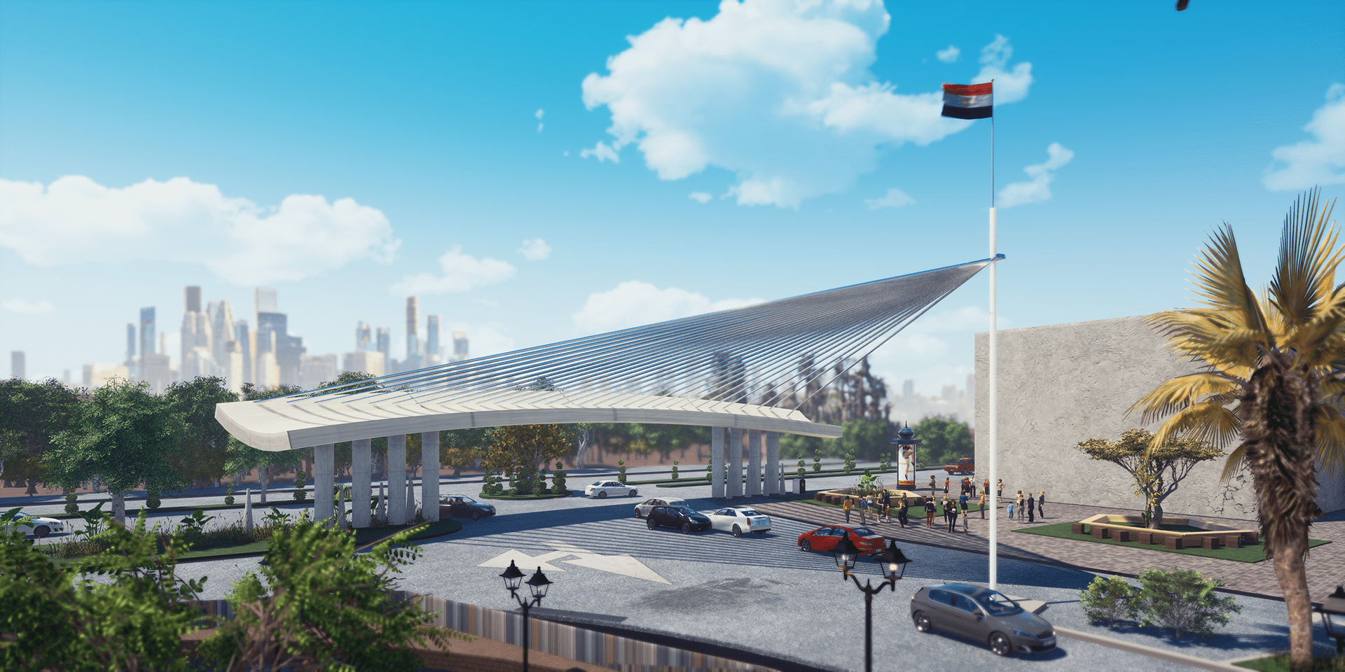 埃及扎加齐克大学园区开发设计丨MU Architects 团队-14