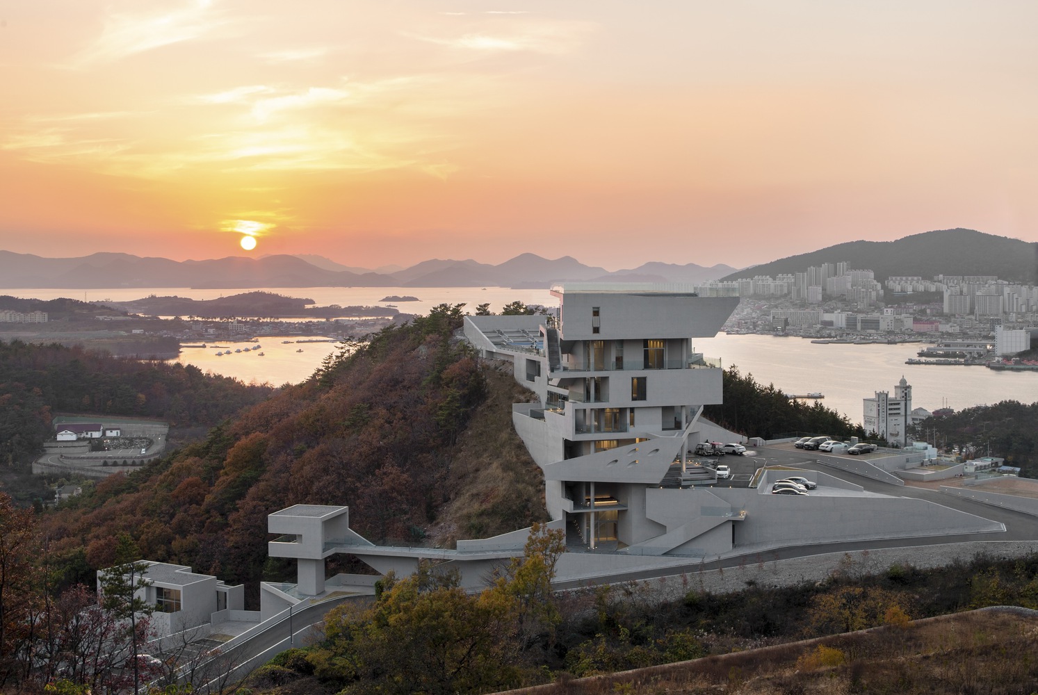 Yeosu 海洋旅游目的地 FORT & PORT 建筑设计-18