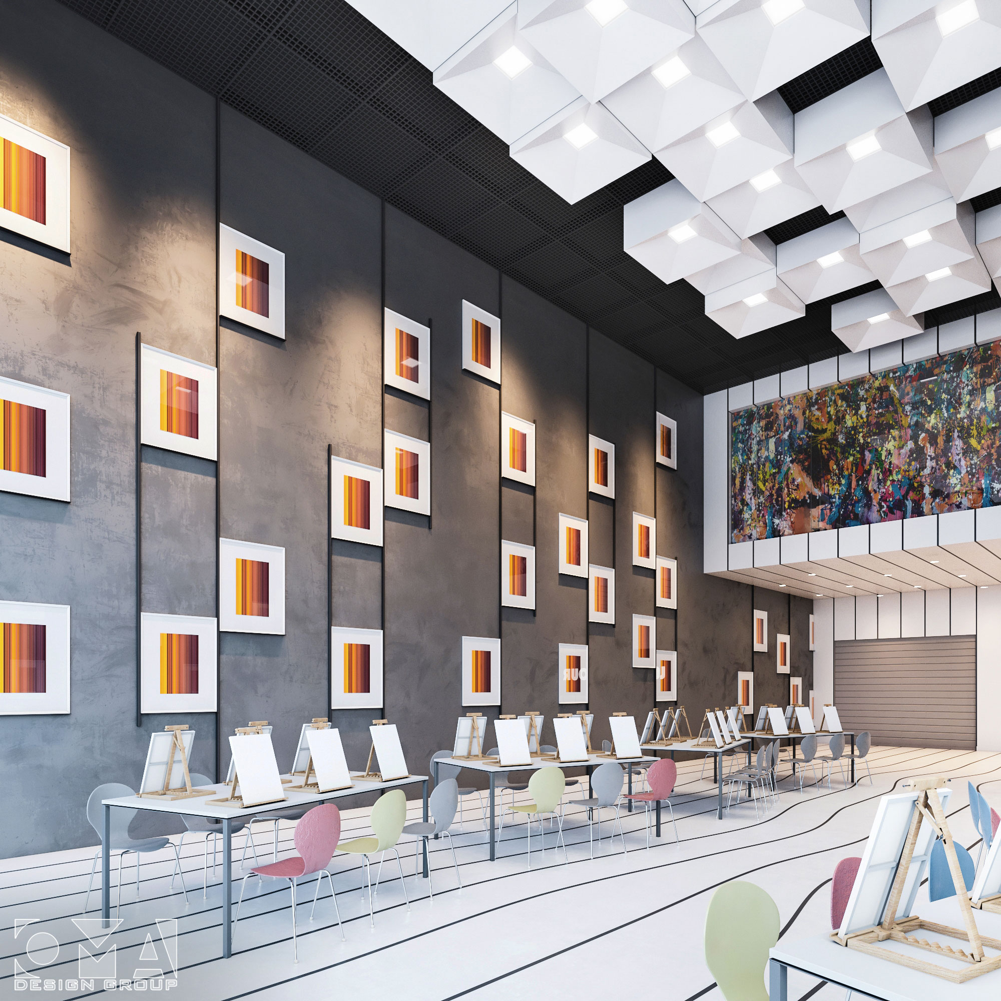 艺术中心室内外设计丨沙特阿拉伯丨KSA-15