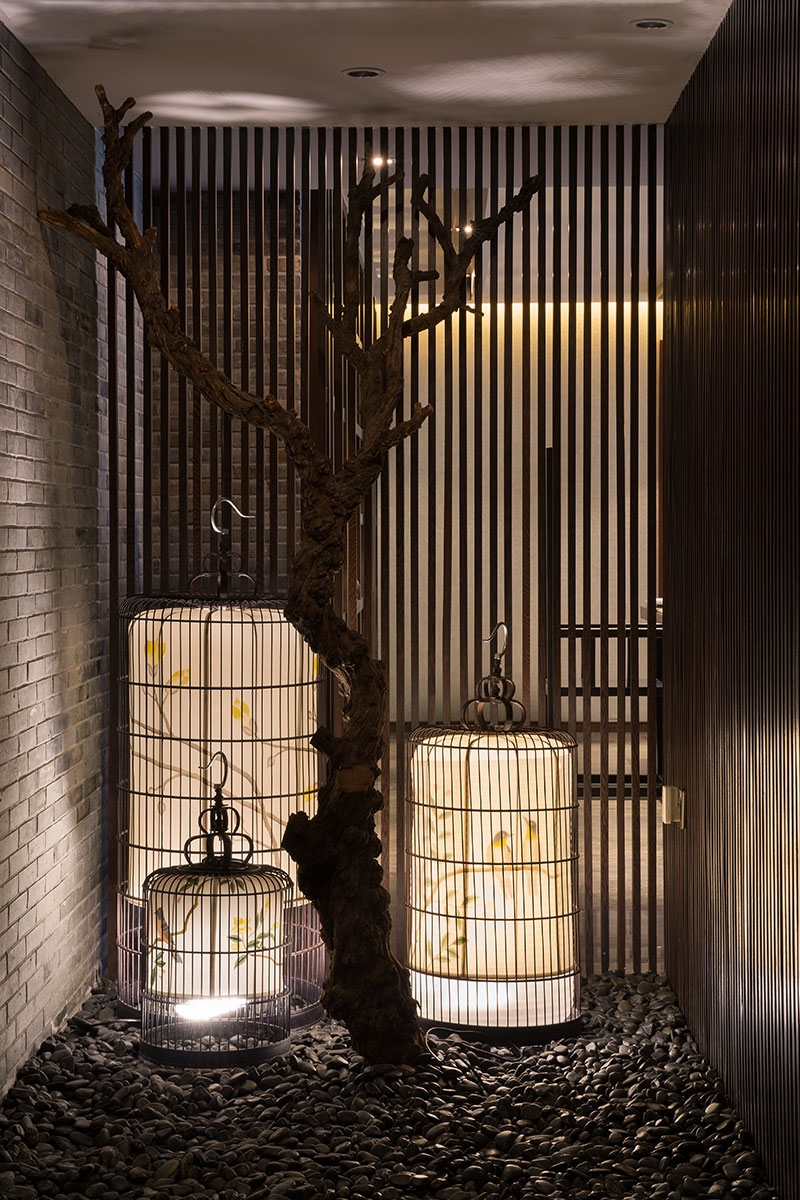 中星红庐中式别墅样板房-32