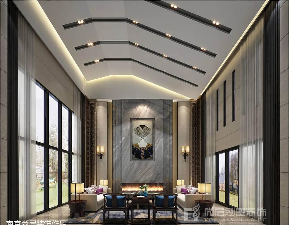 九间堂 600 平别墅 | 新中式诗意栖居设计-4