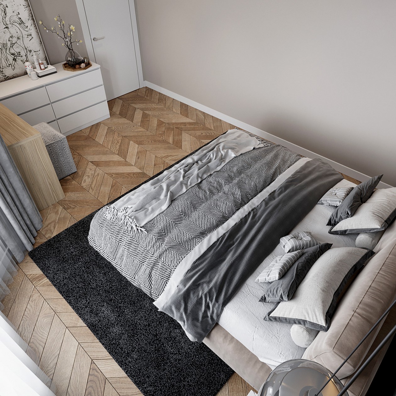 71㎡小空间设计 既明亮又舒适-16