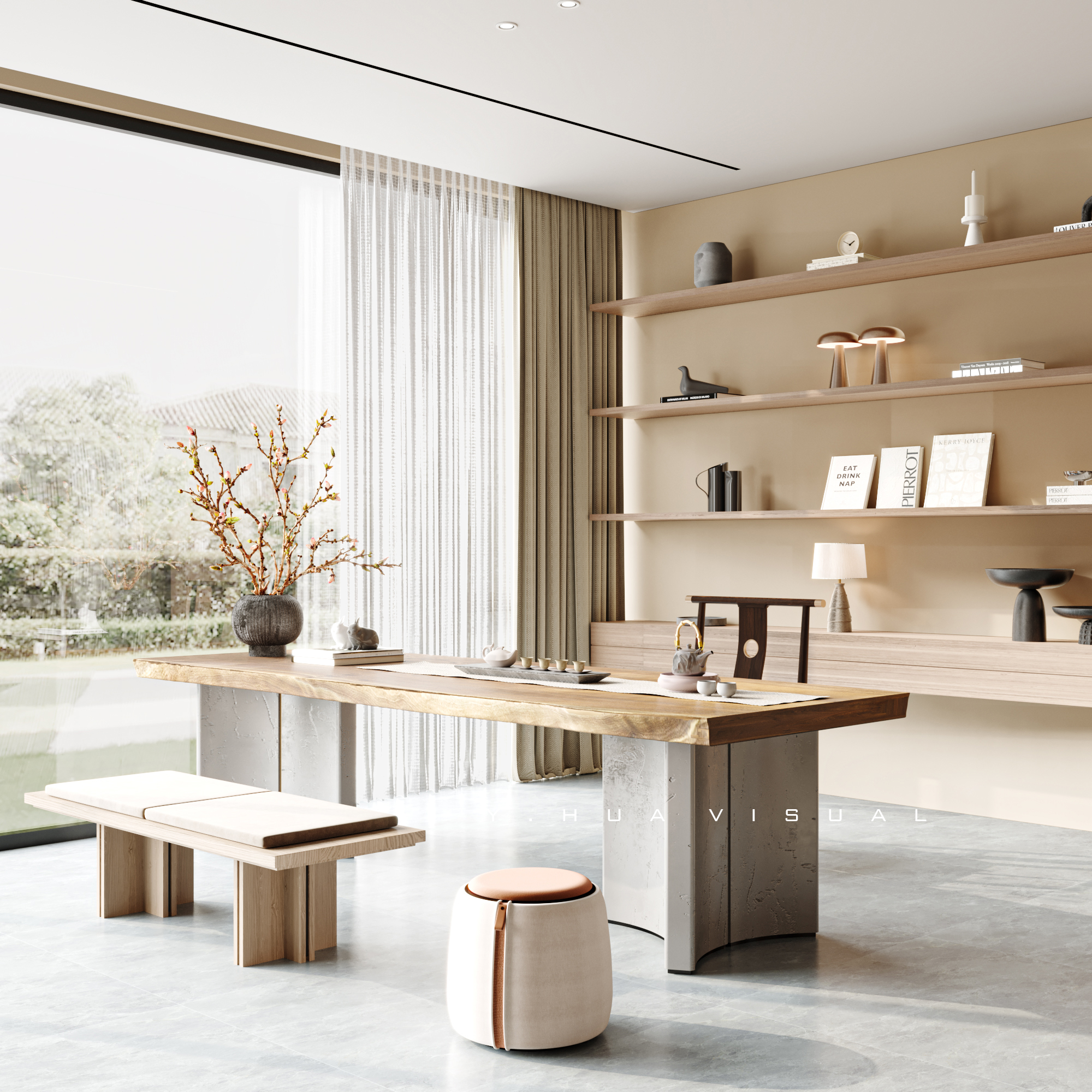 渲染作品分享｜诧寂风大别墅-6