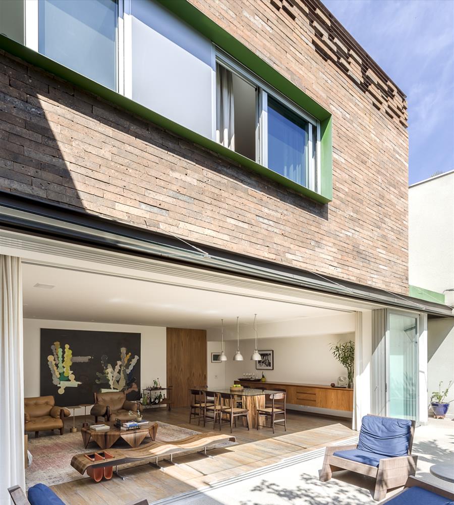 巴西混凝土木结构住宅-2