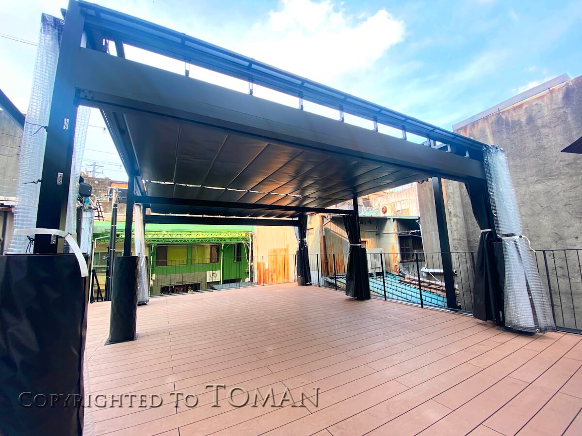 三重県四日市市クロスポート店舗ルーフトップバルコニー改造丨日本三重-5