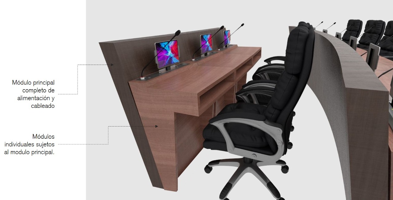 哥伦比亚国会椭圆形会议室室内设计丨MATIZZO-10