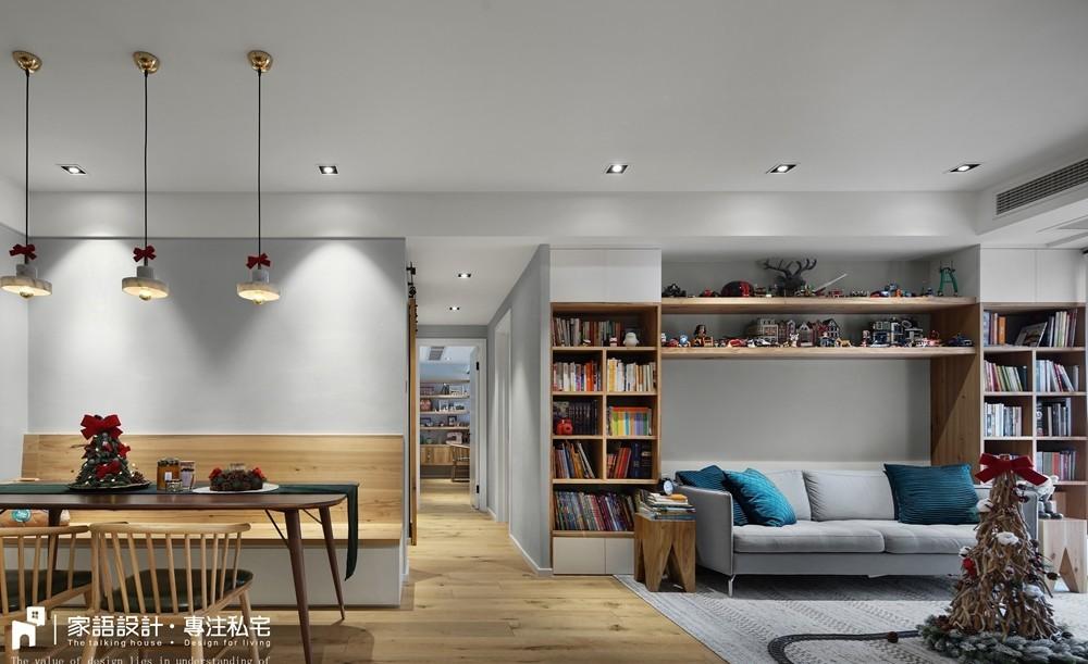 广州家语设计 | 自然美学与童趣共融的平层空间-9