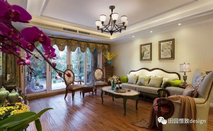 德阳凯丽景湖 130 平米美式田园旧房改造,女神的私密花园-35