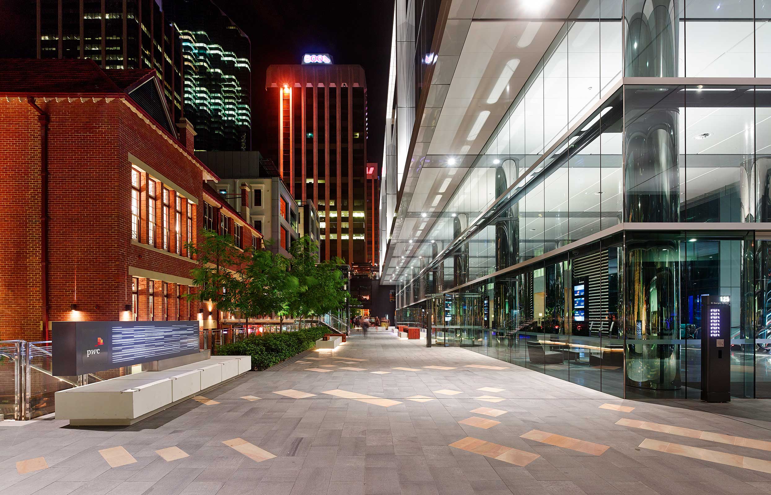 Brookfield Place 公共空间丨澳大利亚珀斯丨HASSELL-7