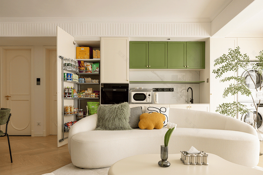 100㎡简约公寓丨辰境设计,界末空间设计-40