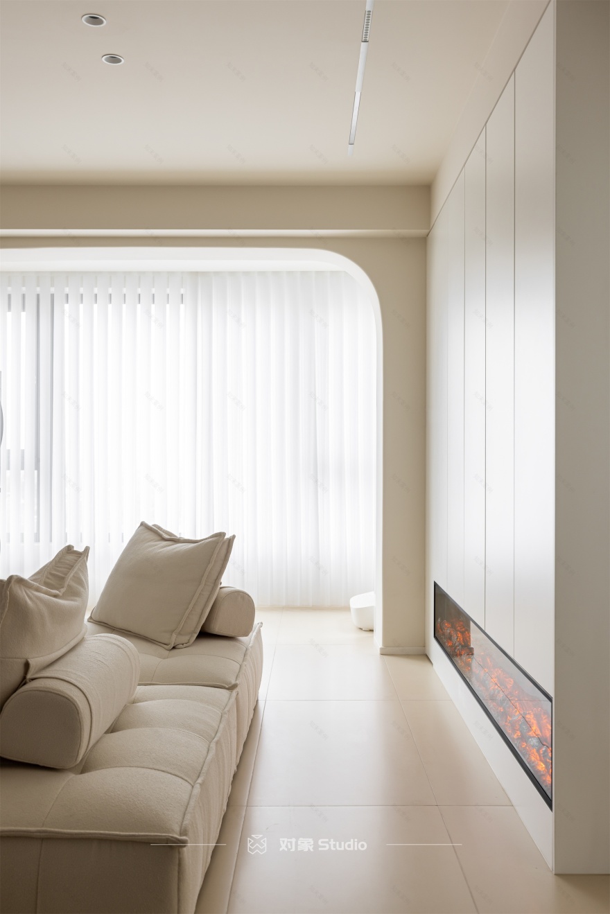 上海奶油风住宅丨中国上海丨对象 Studio-8