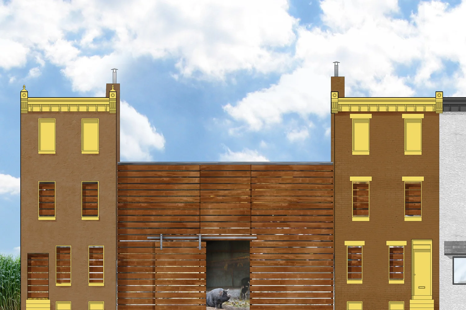 费城农场城（注：Farmadelphia可能是一个结合了farm（农场）和Philadelphia（费城）创造出来的词，推测有这样的含义，若有特定背景需结合实际情况） 丨FRONT STUDIO ARCHITECTS-7